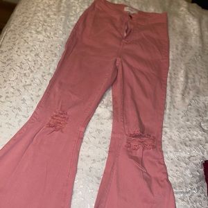 Vibrant Bell Bottom Jeans